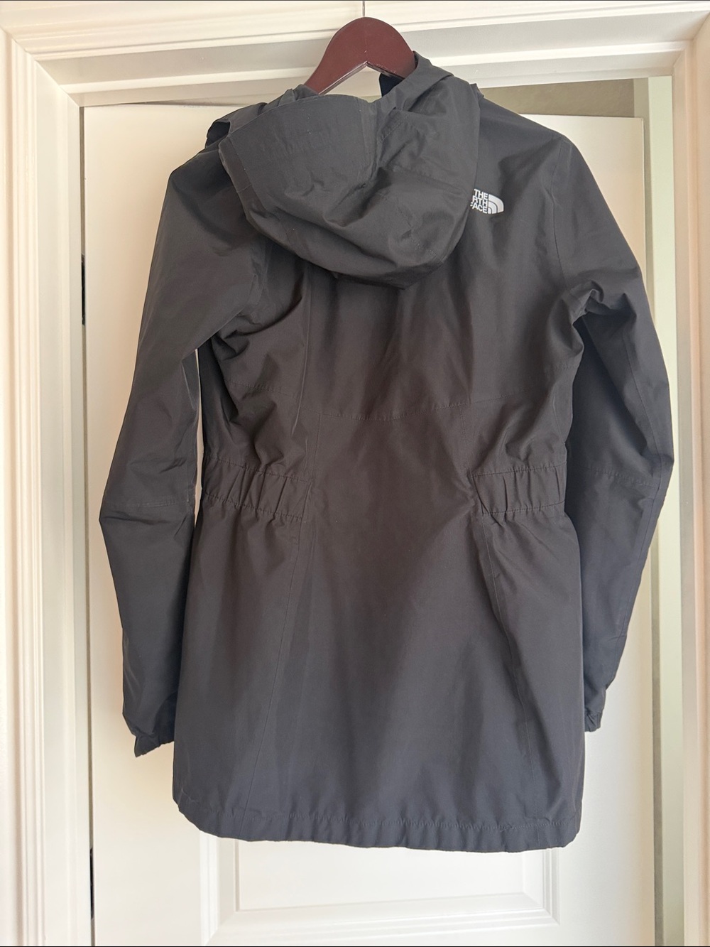 The North Face Dark Gray Hooded Shell Jacket - Picture 7 of 7